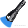 Torche de lampe de poche à lumière LED UV UV